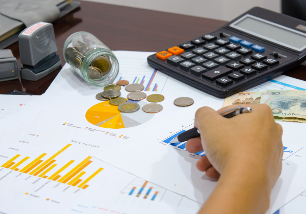 Virtual CFO providing strategic financial guidance