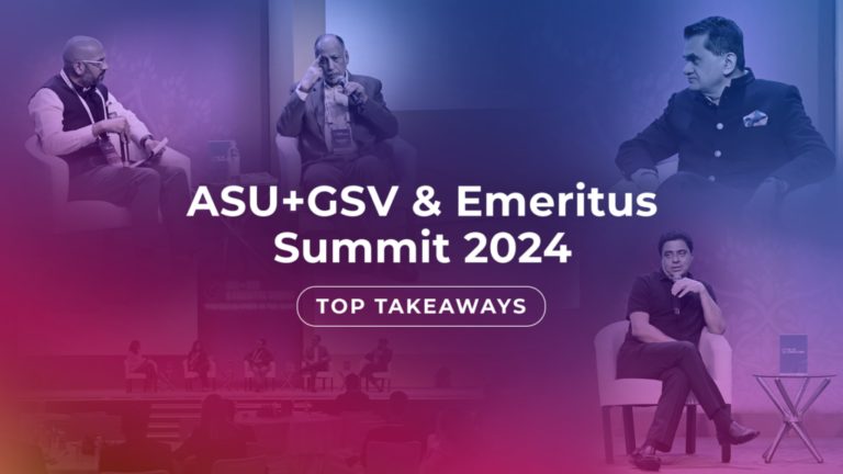 ASU+GSV and Emeritus Summit 2024: Top Takeaways for Edupreneurs and Learners | Online online learning Course