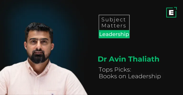 Lead With Insight: 7 Best Books on Leadership Recommended by Avin Thaliath | Online Leadership Course