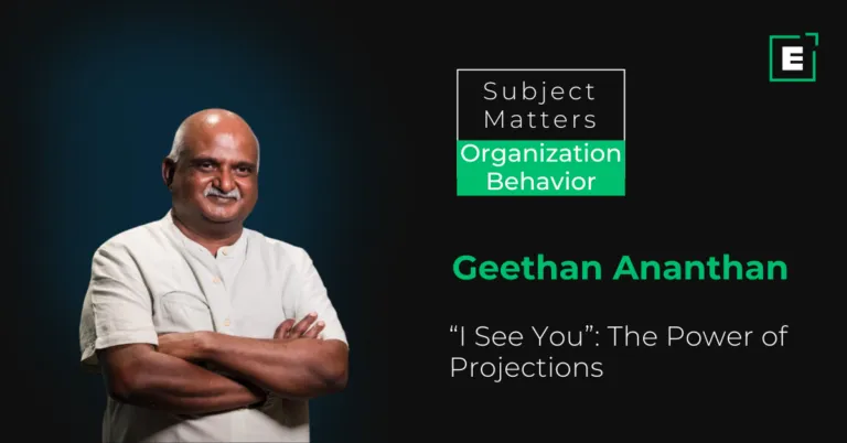“I See You”: Understanding Projection and its Implications in an Organizational Context | Online Leadership Course