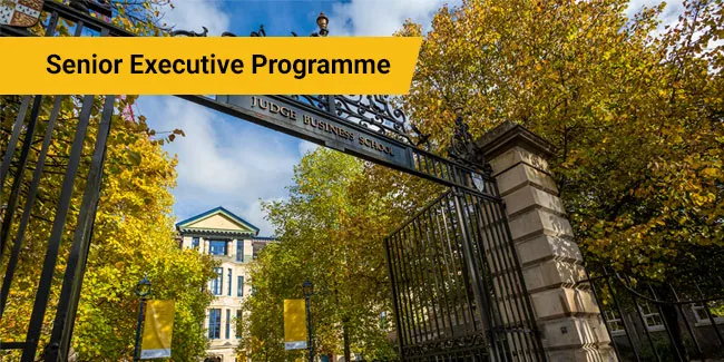 Leadership Course by Cambridge Judge Business School Executive Education - April 4, 2027