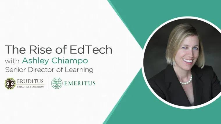 My journey with EdTech and the Eruditus group | Online General Course