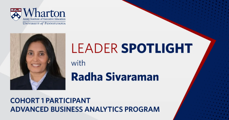 Leader Spotlight: How Radha Sivaraman is transitioning from B2B to B2C with advanced business analytics | Data Science and Analytics | Emeritus 