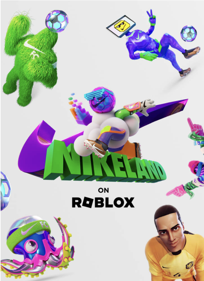 Nike Teams With Roblox to Create Virtual Nikeland