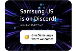 Samsung Discord Launch 