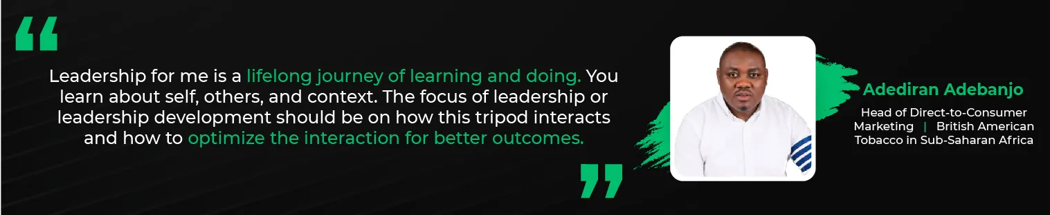 Leadership Development Adediran Adebanjo