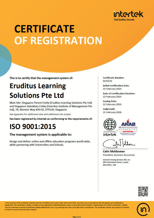 ISO-certificate