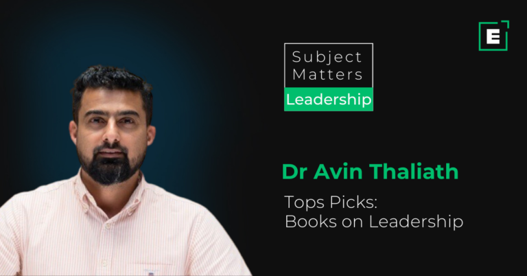 Lead With Insight: 7 Best Books on Leadership Recommended by Avin Thaliath | Online Leadership Course