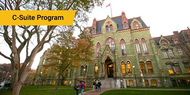 Leadership Course by Wharton Executive Education - October 27, 2025