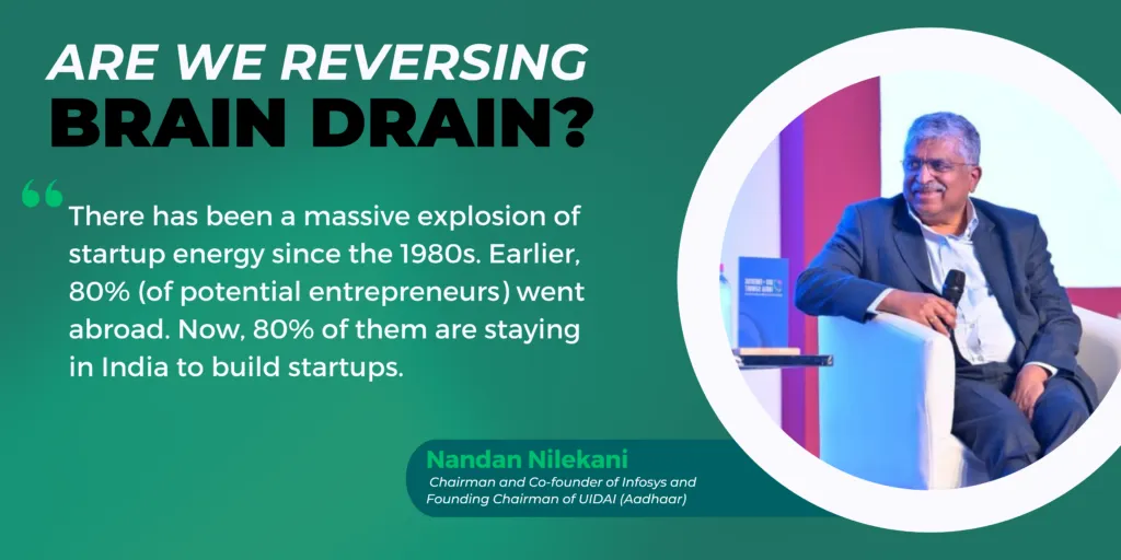 Nandan Nilekani at GSV Emeritus India Summit