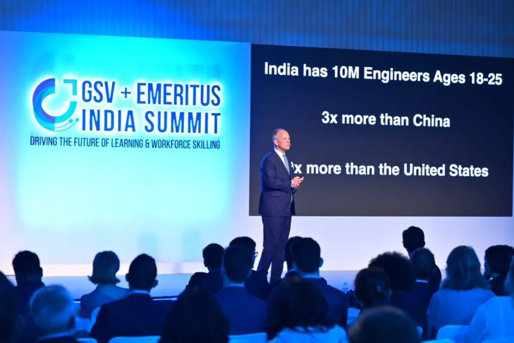Michael Moe at GSV Emeritus India Summit