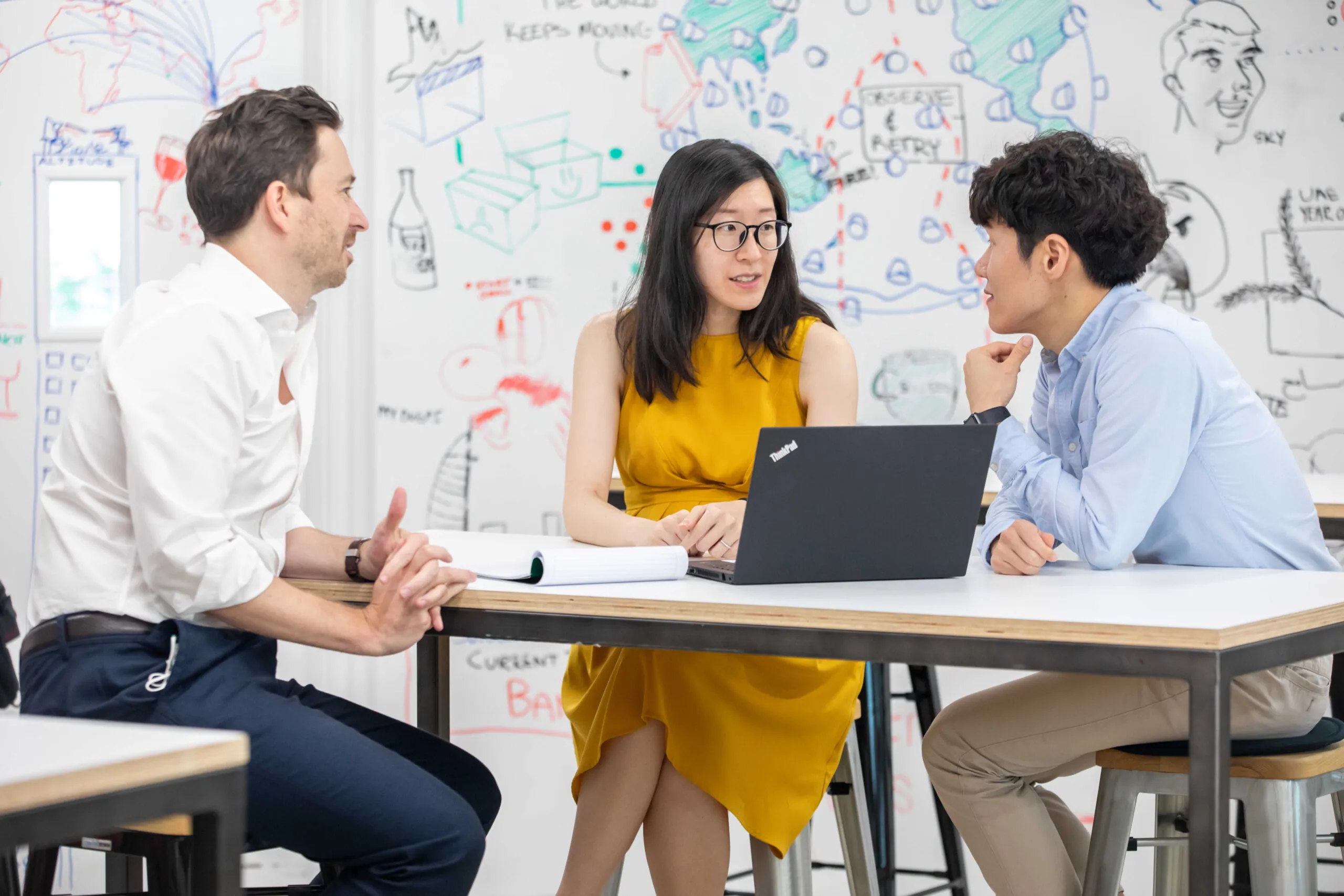 Interaction with like-minded global peers facilitates diverse perspectives.