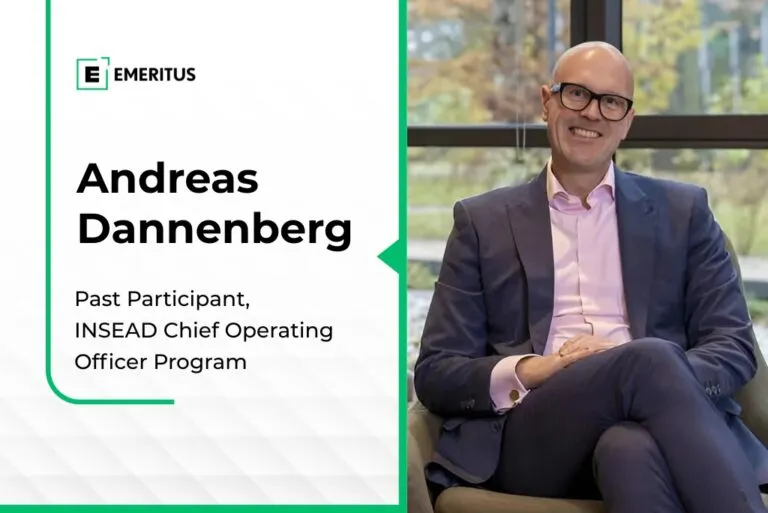 How the INSEAD COO Training Program Helped Andreas Dannenberg Transition to the Executive Board | Online Business Management Course