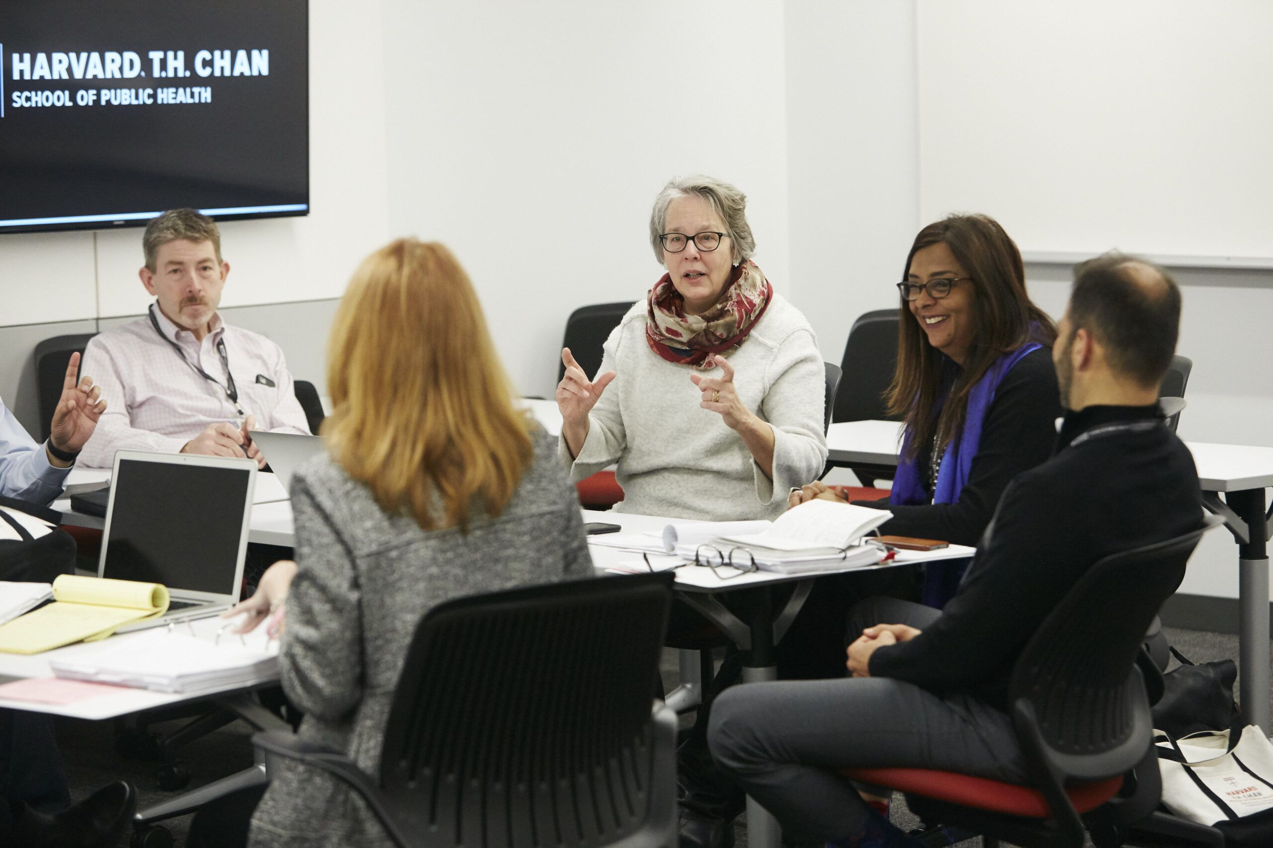 Harvard Chan’s program provides opportunities for networking for public health leaders