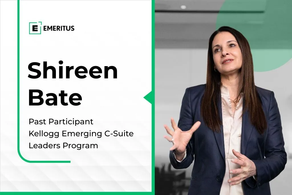 How Shireen Bate Found Her Edge With the Kellogg Executive Leadership Development Program | Leadership | Emeritus