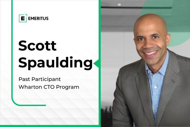 From Sales Leader to Strategic Challenger: Scott Spaulding on Elevating Executive Impact With the CTO Program at Wharton | Technology | Emeritus