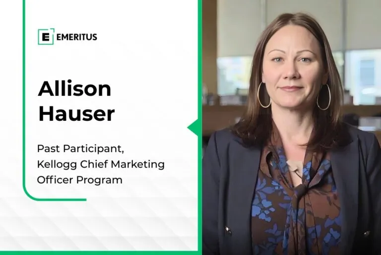 Kellogg CMO Program Review: How Allison Hauser Transformed Her Marketing Leadership | Sales and Marketing | Emeritus
