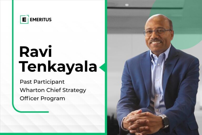 Ravi Tenkayala’s Leadership Transformation With Wharton's Strategic Leadership Training Program | Business Management | Emeritus 