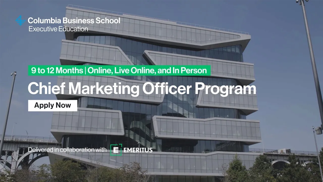 Lead AI-Powered Marketing with Columbia's CMO Program