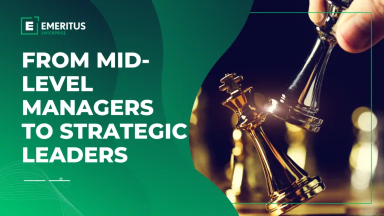 From Mid-Level Managers to Strategic Leaders: A Structured Approach  | Online Workforce Development Course