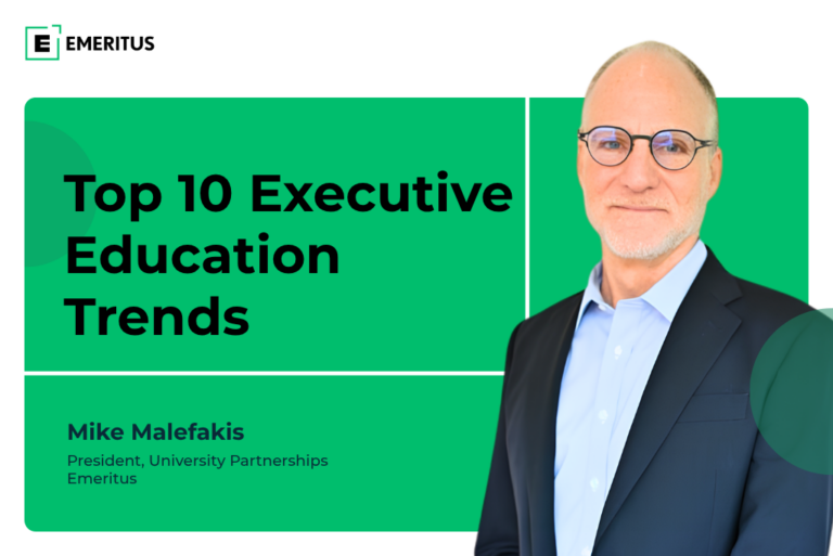 Top 10 Executive Education Trends in 2026 | Online Learning with Emeritus Course