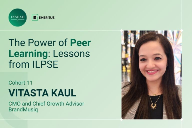 What the INSEAD Leadership Programme Cohort and Network Taught a CMO | Leadership | Emeritus