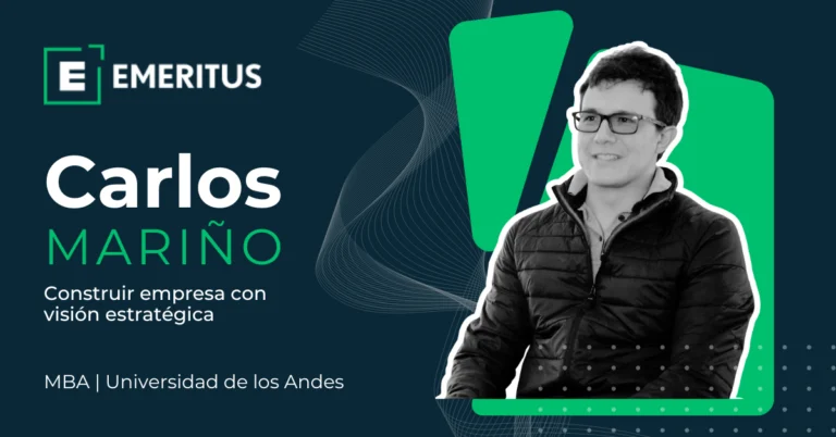 El MBA online de Uniandes que acompañó a Carlos Mariño al emprender | Online Liderazgo Course